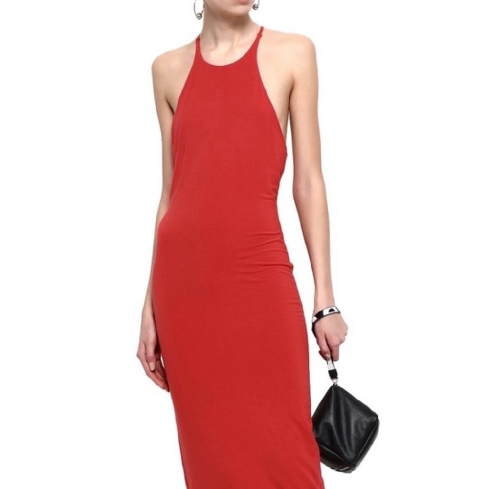 T by Alexander Wang midi dress